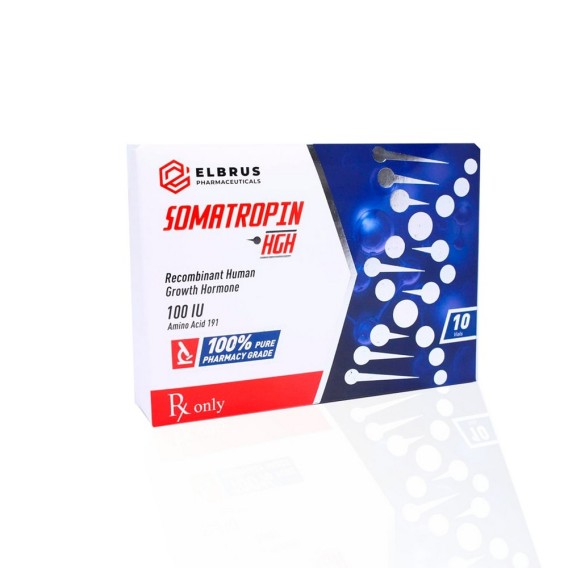 Somatropin HGH 100 IU Elbrus Pharmaceuticals
