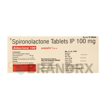 Aldactone 100 mg RPG Life Sciences Ltd.