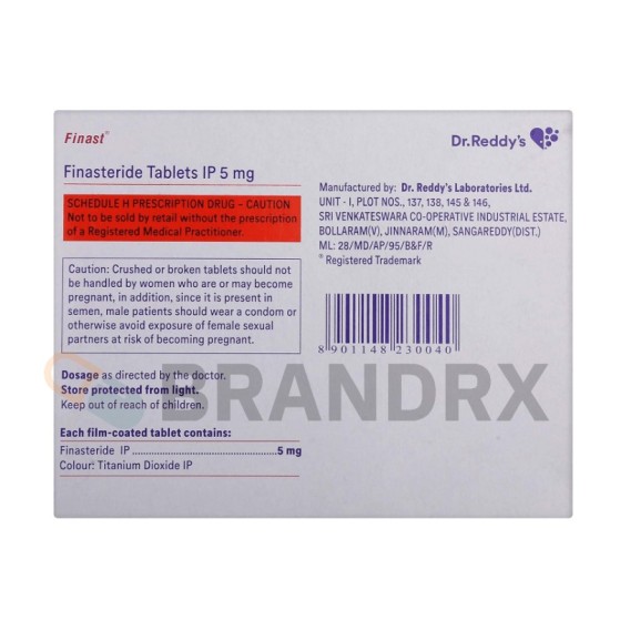 Finast 5 mg Dr. Reddy's Laboratories