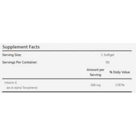 Now foods - Natural E-400 100 caps Now foods