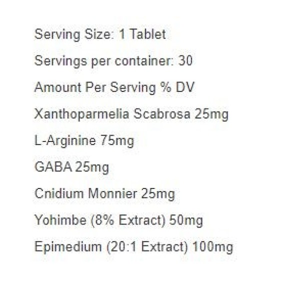 HI-TECH PHARMACEUTICALS STAMINA-RX 30 tabs Hi-Tech Pharmaceuticals